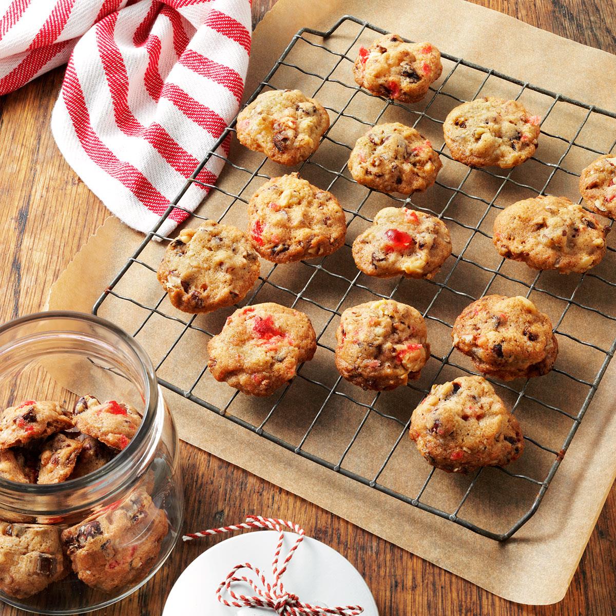 Fruitcake Christmas Cookies Recipe Taste of Home