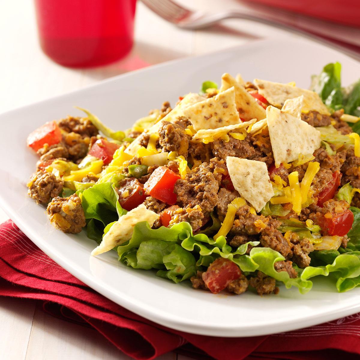 Garden-Fresh Taco Salad Recipe | Taste of Home