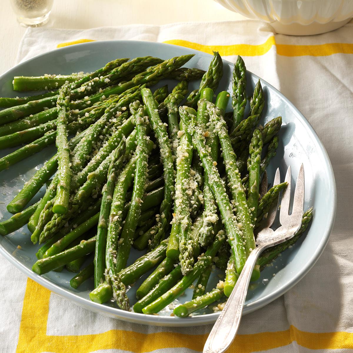 Garlic Parmesan Asparagus Recipe Taste of Home