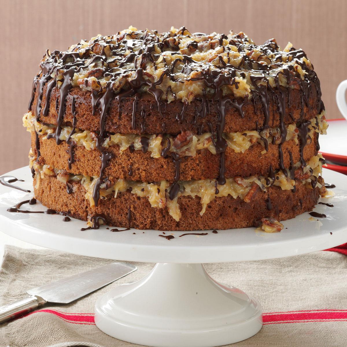 German Chocolate Cake Recipe | Taste of Home