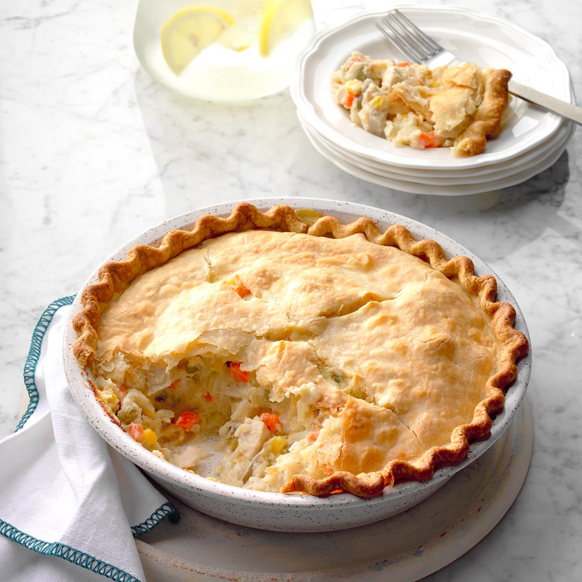 Golden Chicken Potpie Recipe | Taste Of Home