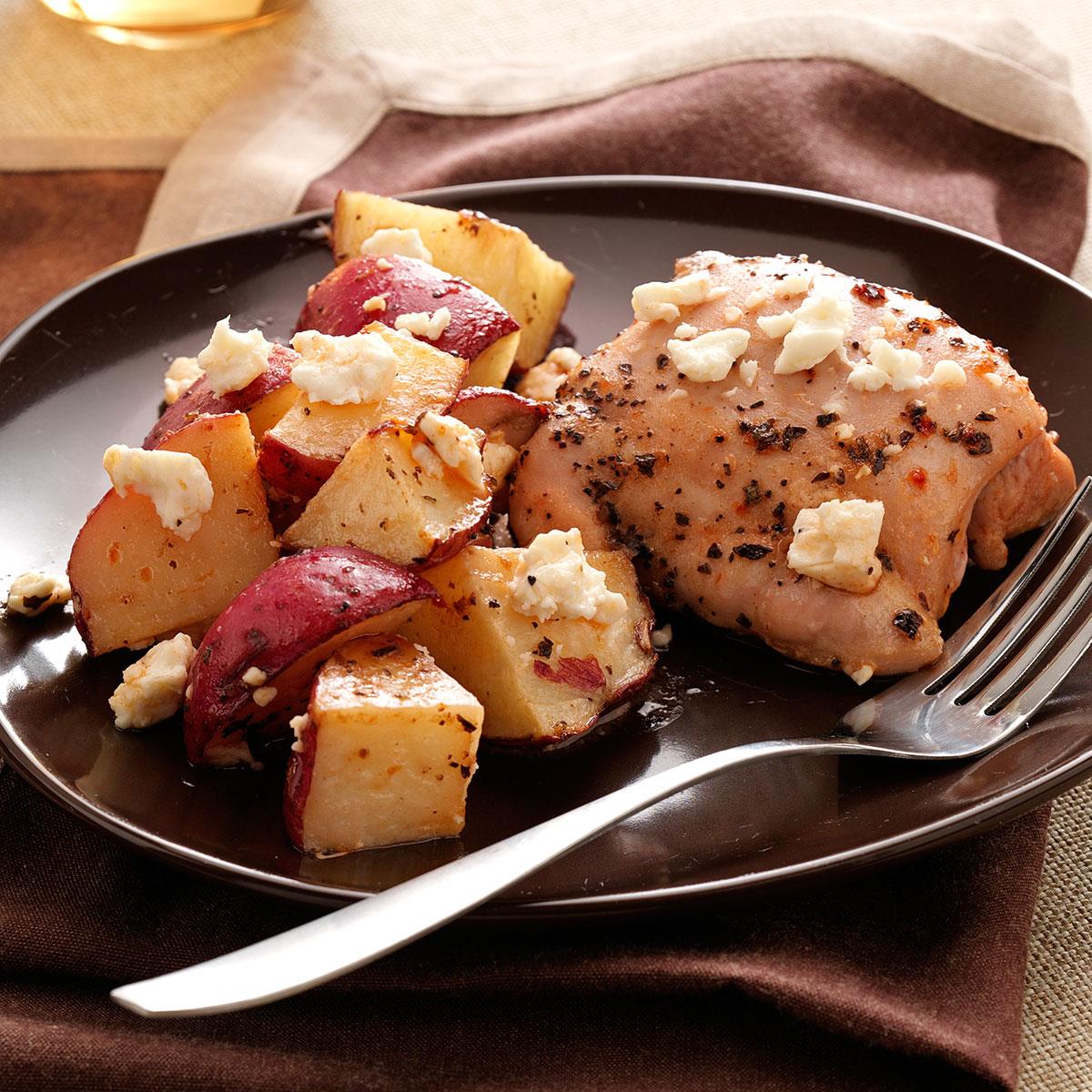 Greek Feta Chicken Recipe Taste of Home