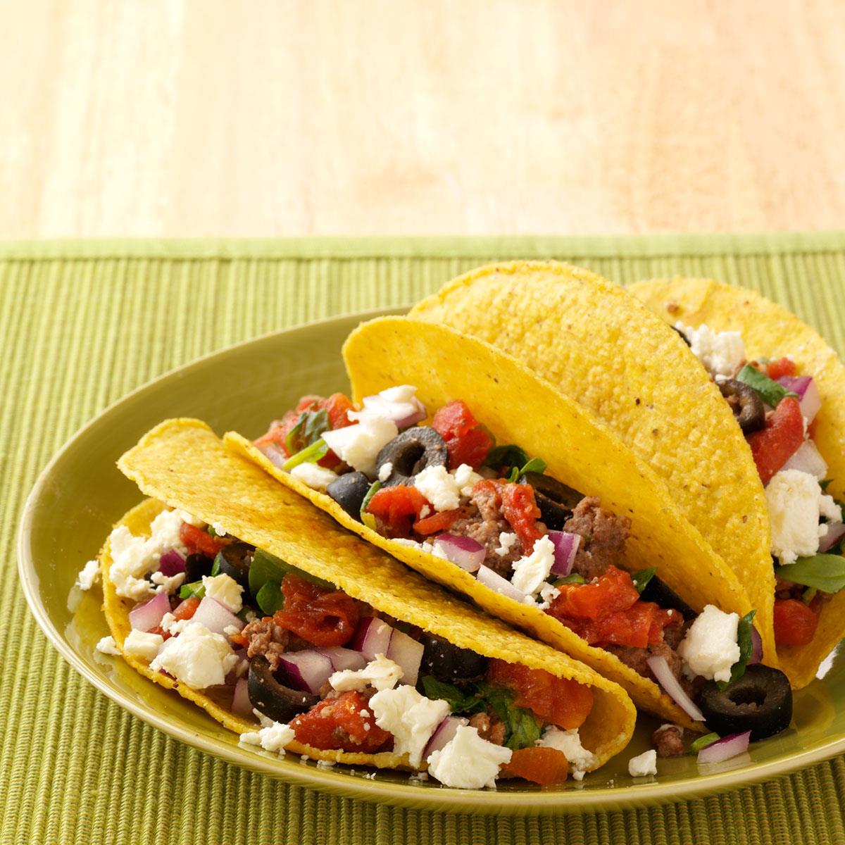 Greek Tacos Recipe | Taste of Home