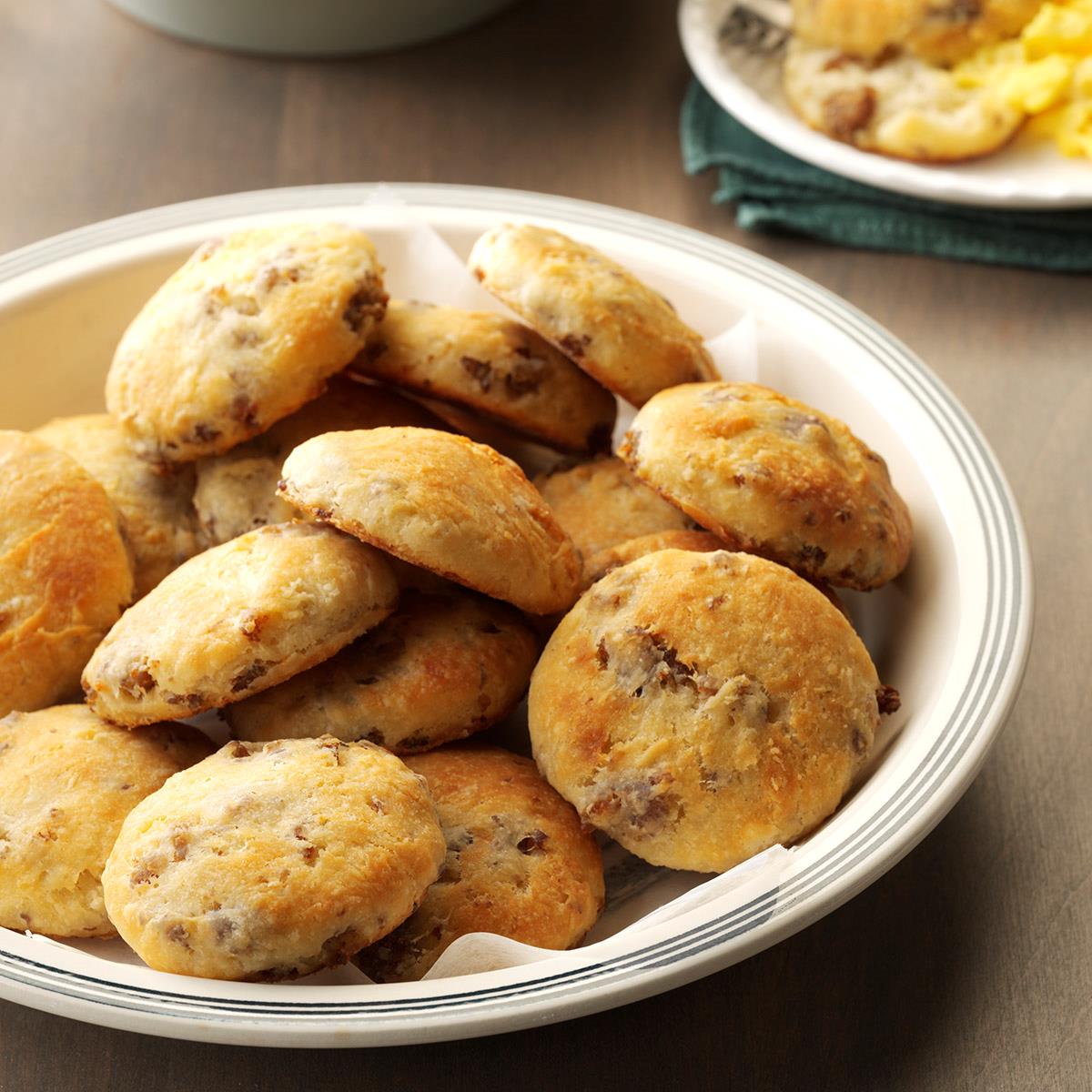 Handy Sausage Biscuits Recipe Taste Of Home 4876