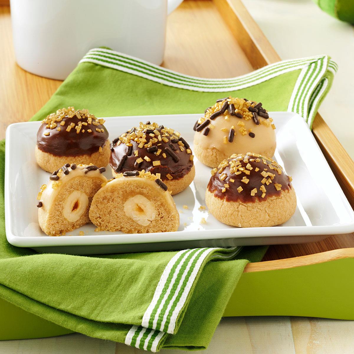 HazelnutMocha Bonbon Cookies Recipe Taste of Home