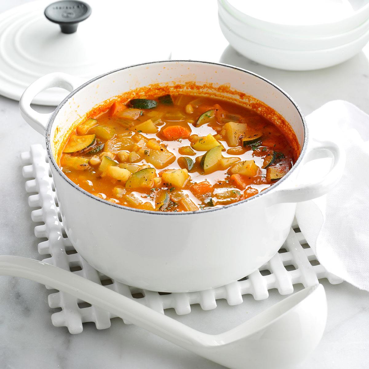 Hearty Italian White Bean Soup Recipe Taste of Home