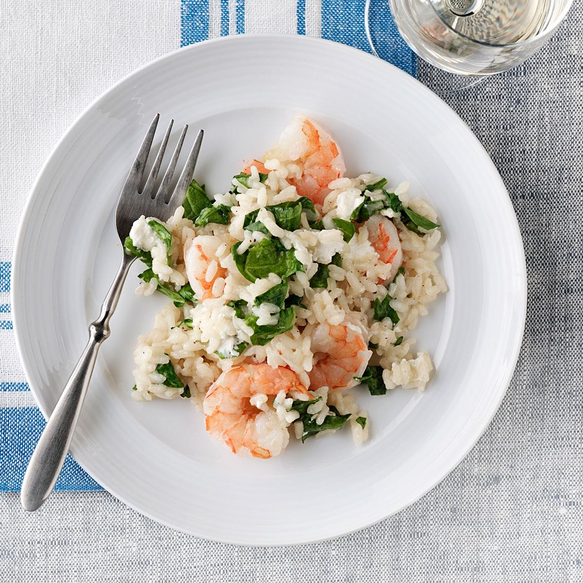 Hearty Shrimp Risotto Recipe  Taste of Home