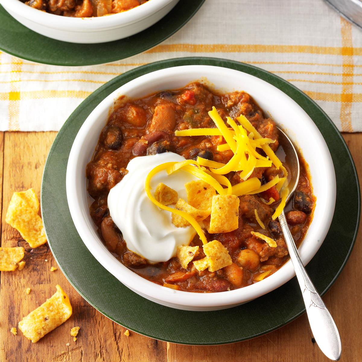 Hearty Taco Chili Recipe Taste of Home