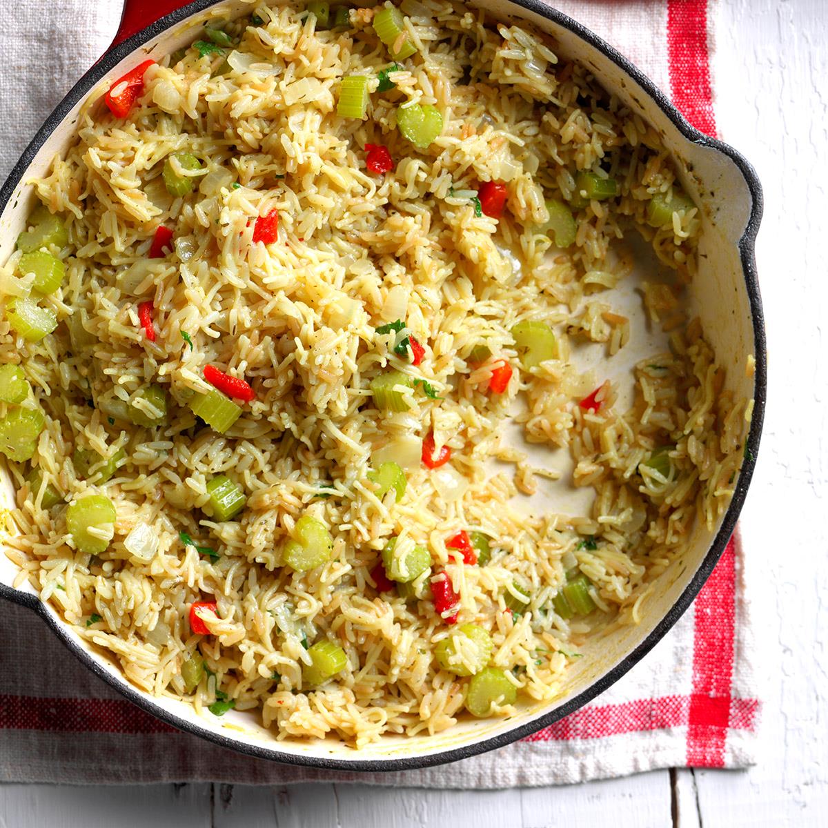 Herbed Rice Pilaf Recipe | Taste of Home