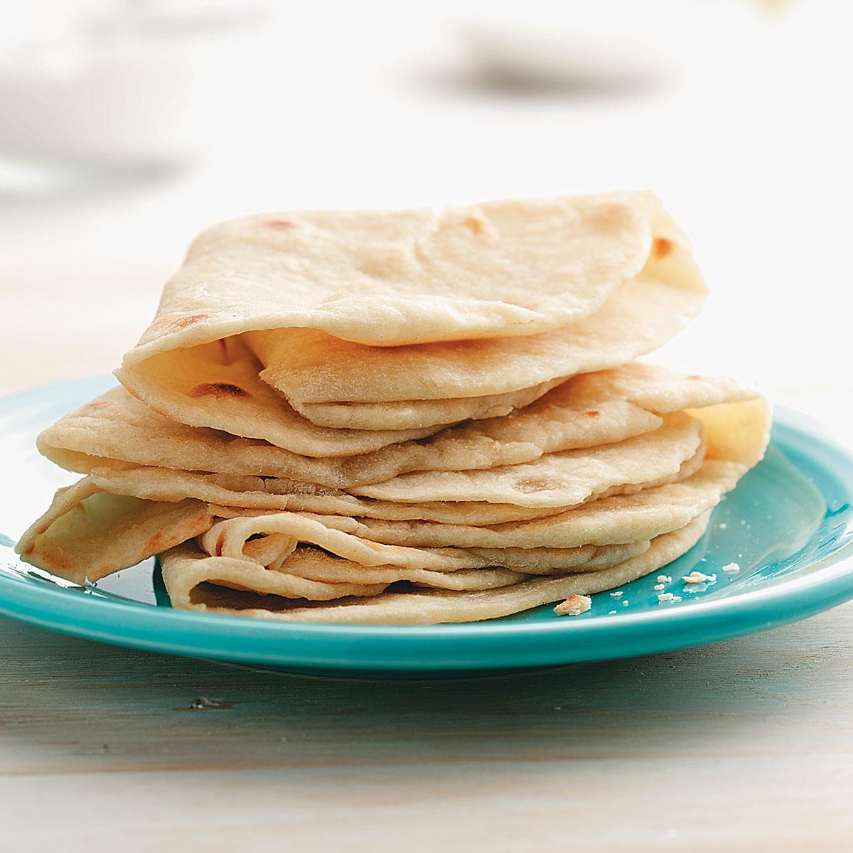 Homemade Tortillas Recipe | Taste of Home