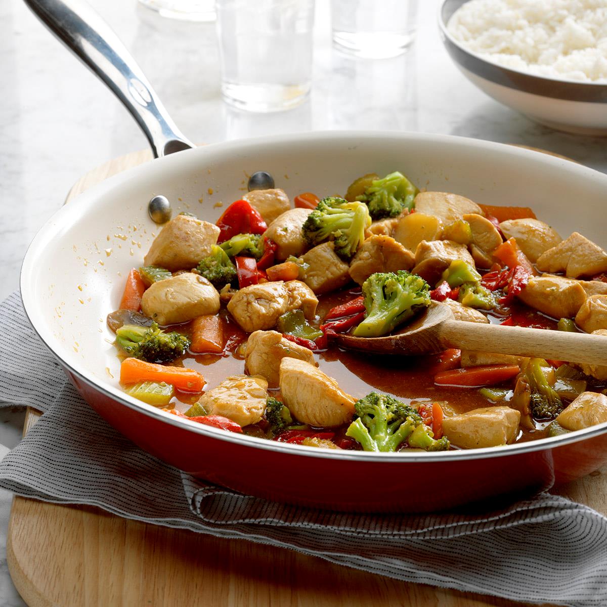 Honey Chicken Stir Fry Recipe Taste Of Home