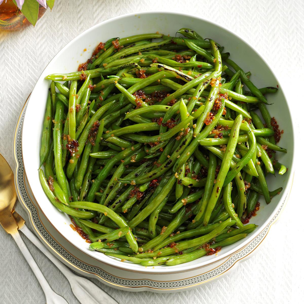 Honey Garlic Green Beans Recipe | Taste of Home