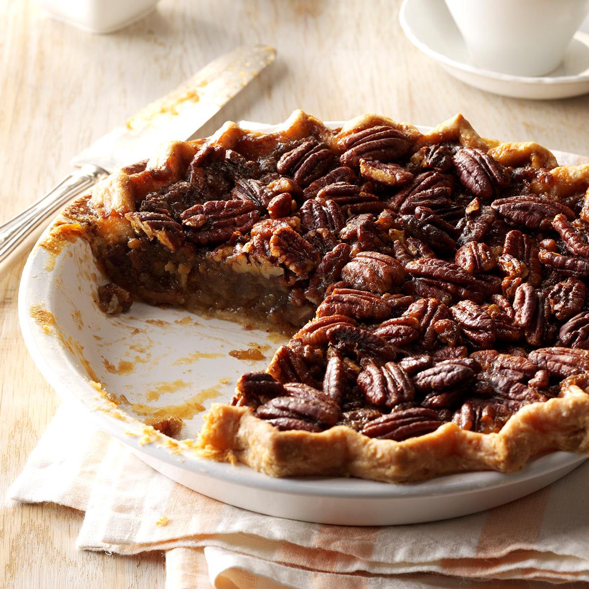Honey Pecan Pie Recipe | Taste of Home