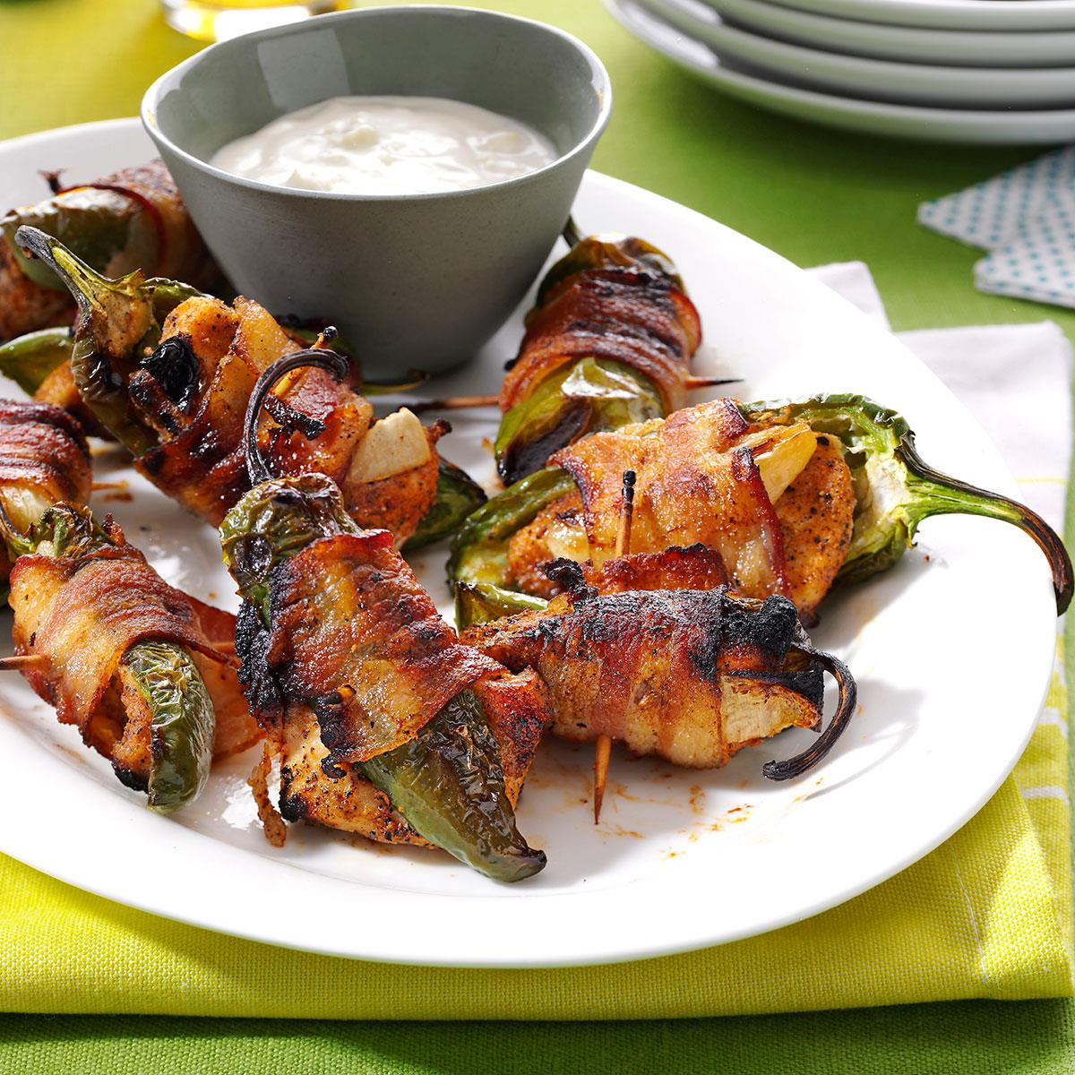 Jalapeno Chicken Wraps Recipe Taste of Home