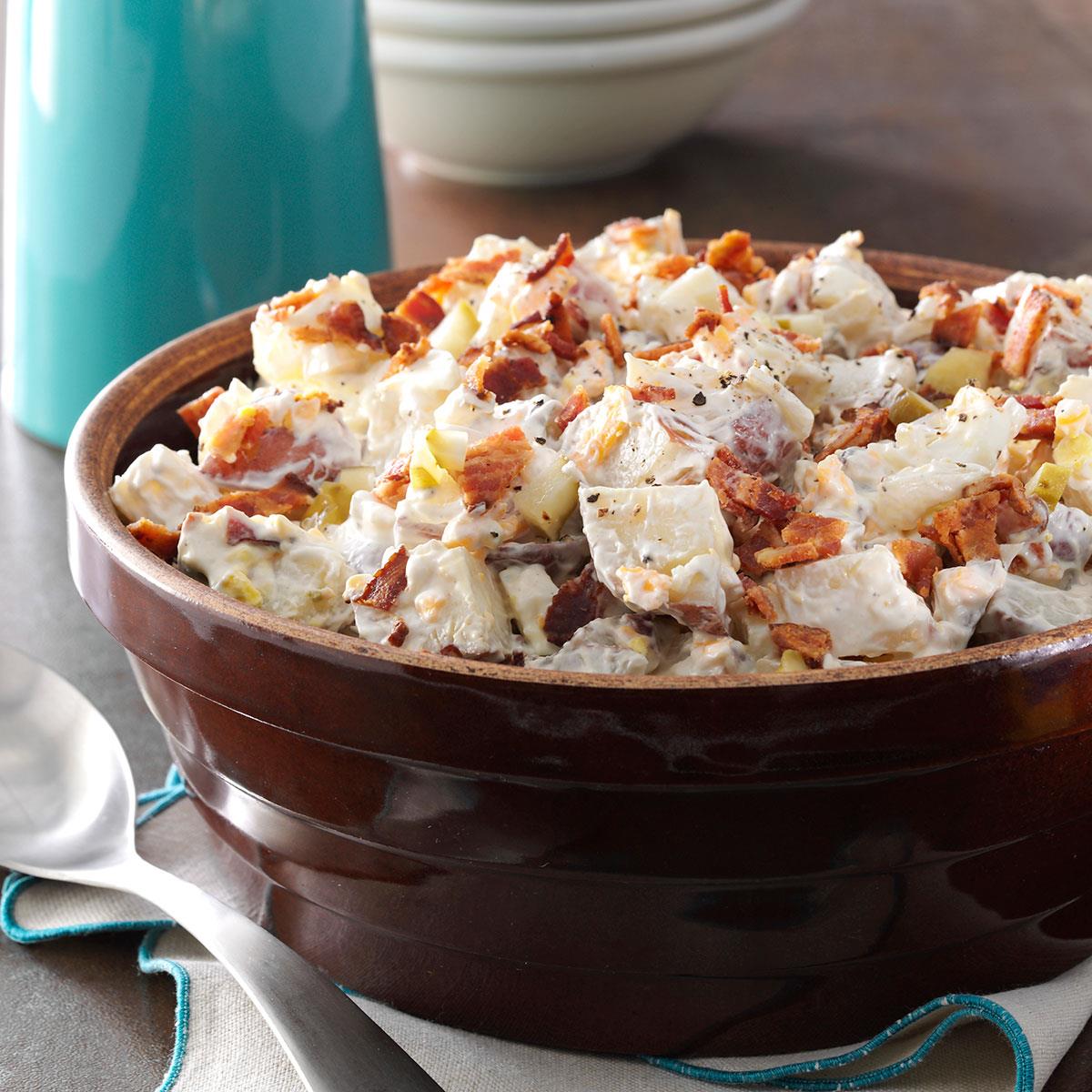 Loaded Baked Potato Salad Recipe Taste of Home