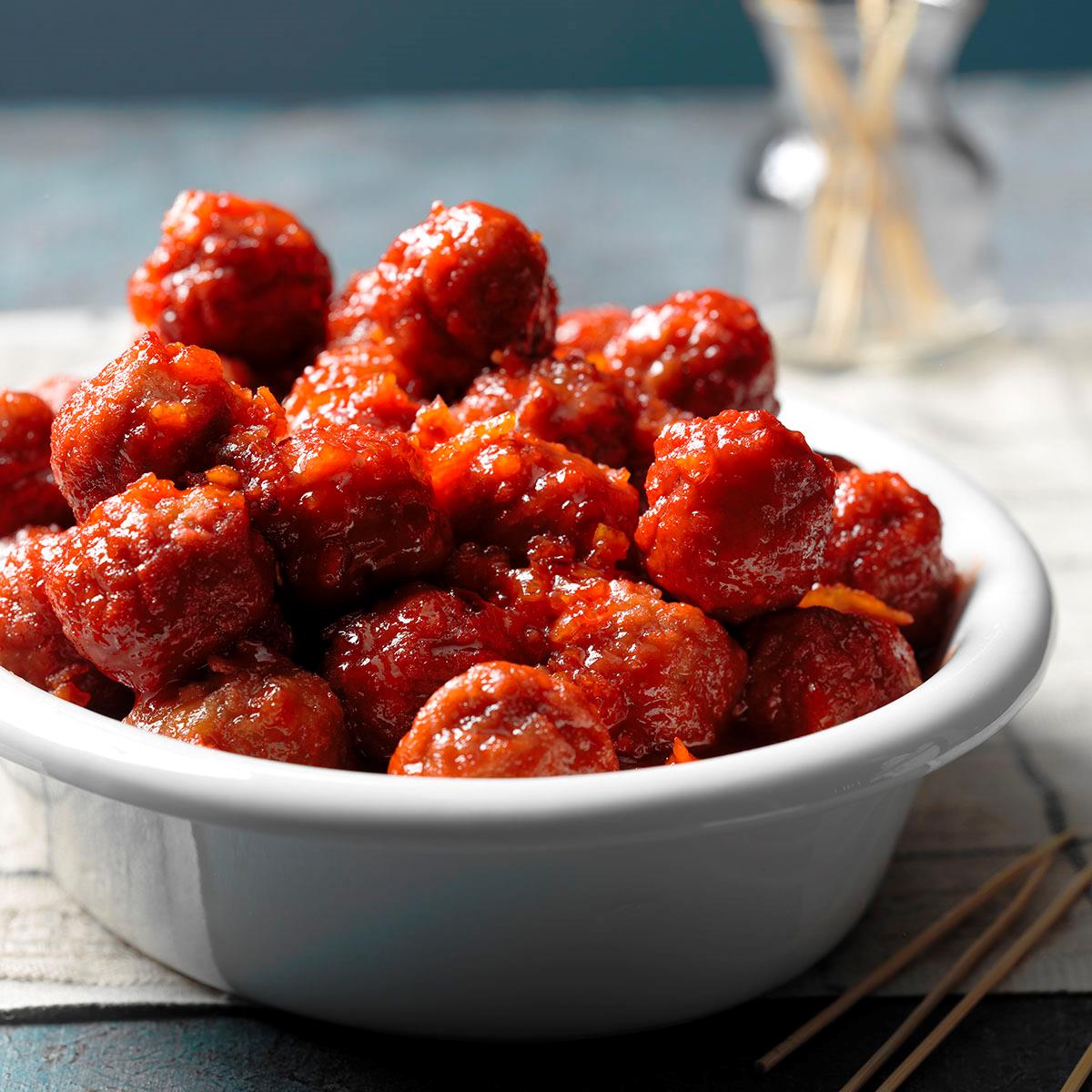 Marmalade Meatballs Recipe Taste of Home