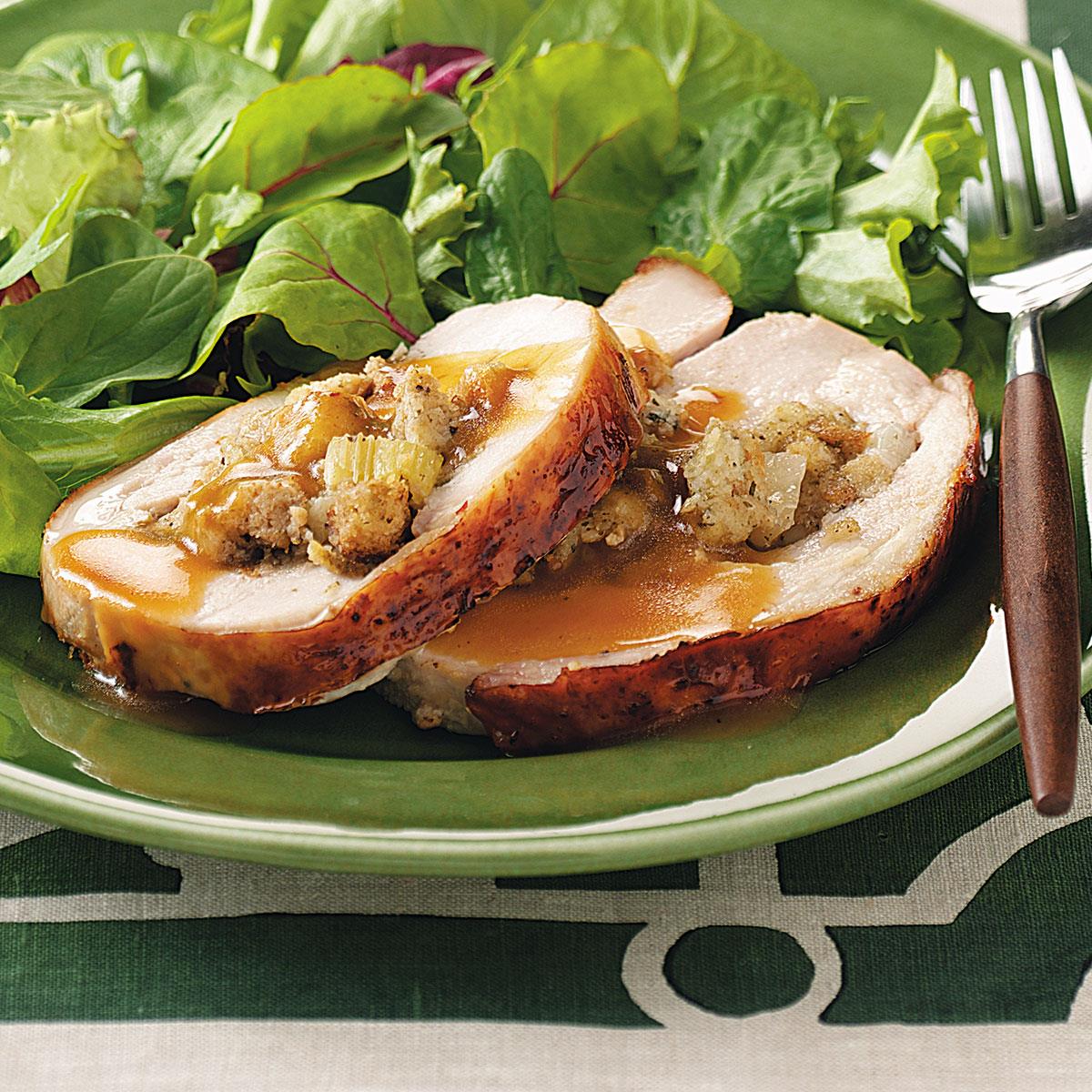 How to make Breaded turkey rolls