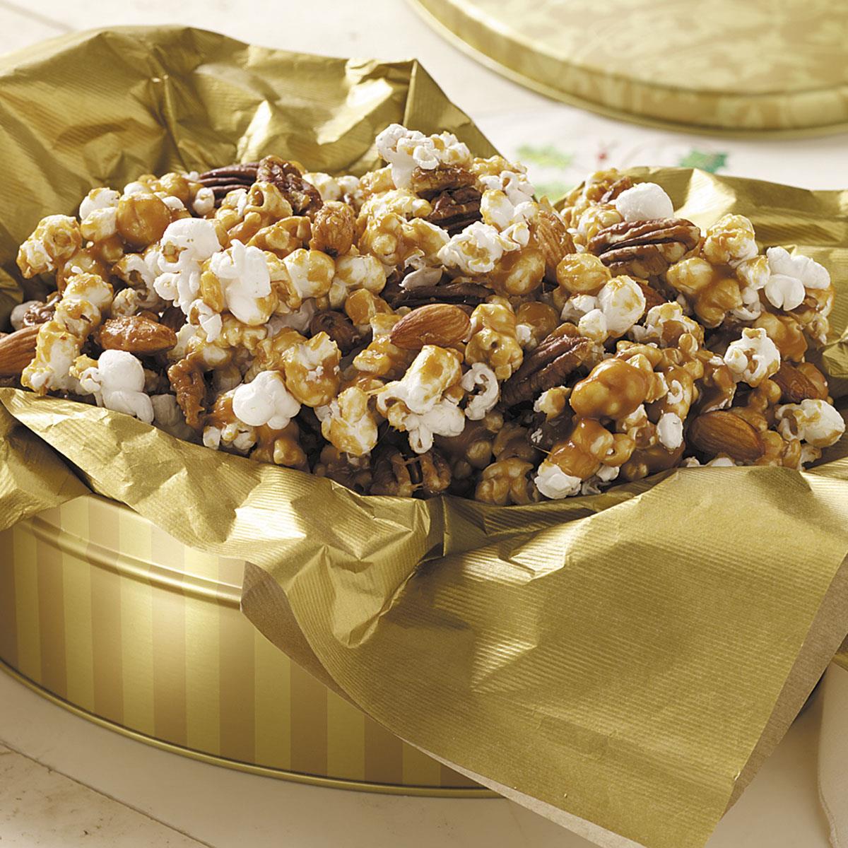 Nutty Caramel Popcorn Recipe Taste of Home