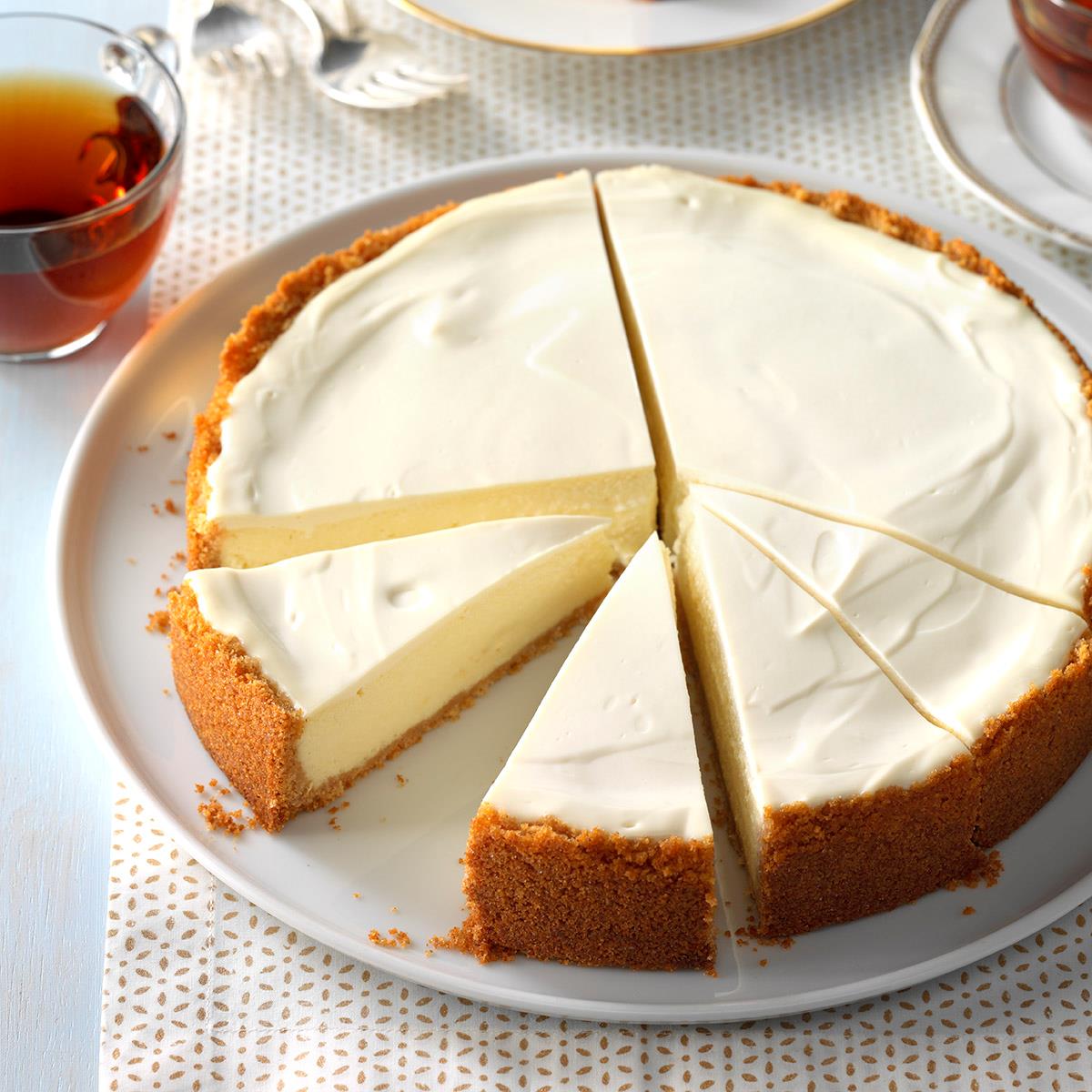 Old-World Ricotta Cheesecake Recipe | Taste of Home