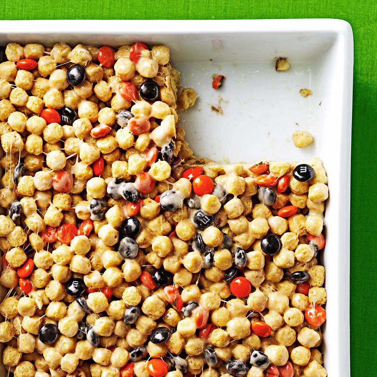 Peanut Butter Cereal Treats Recipe Taste of Home