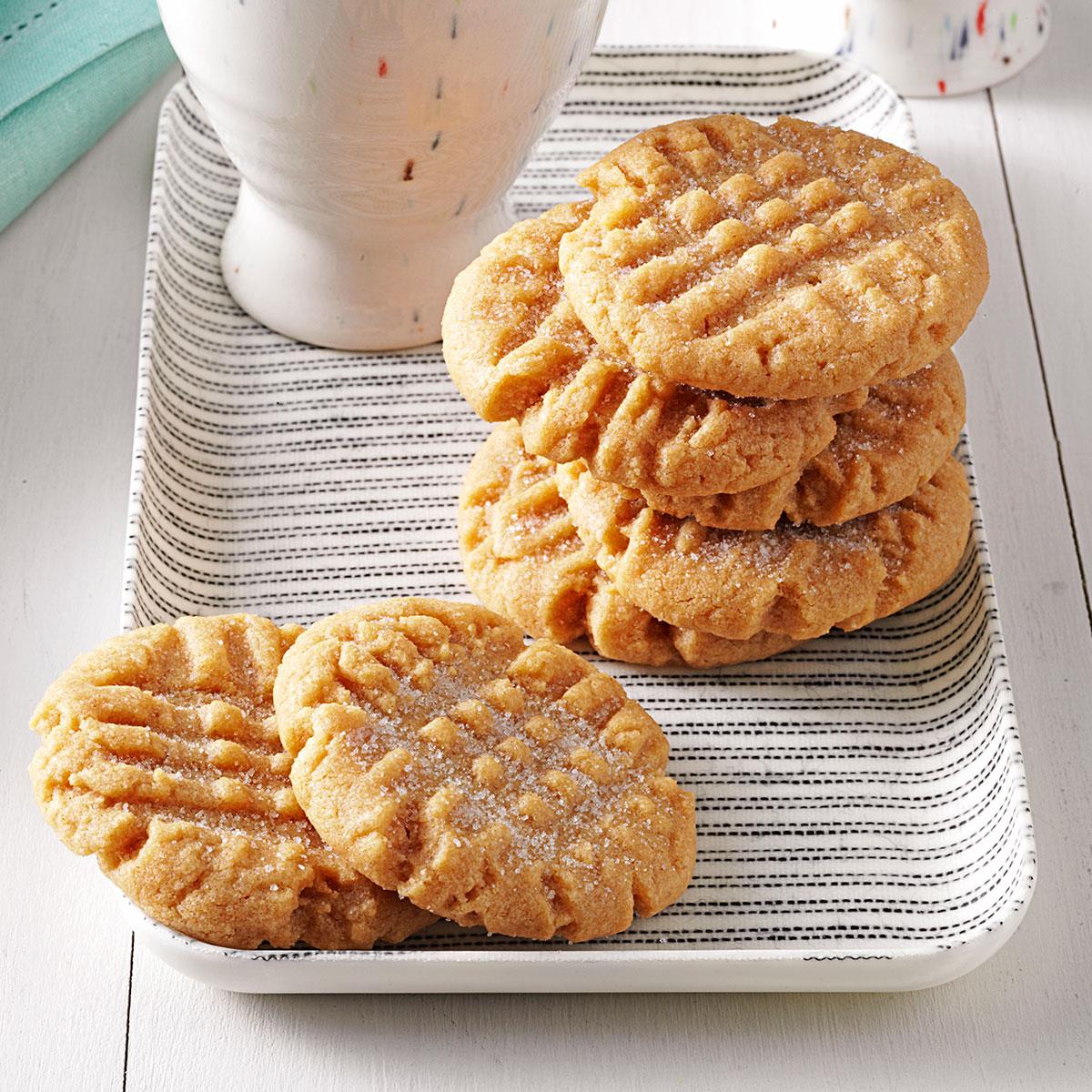 Peanut Butter Cookies Recipe | Taste of Home