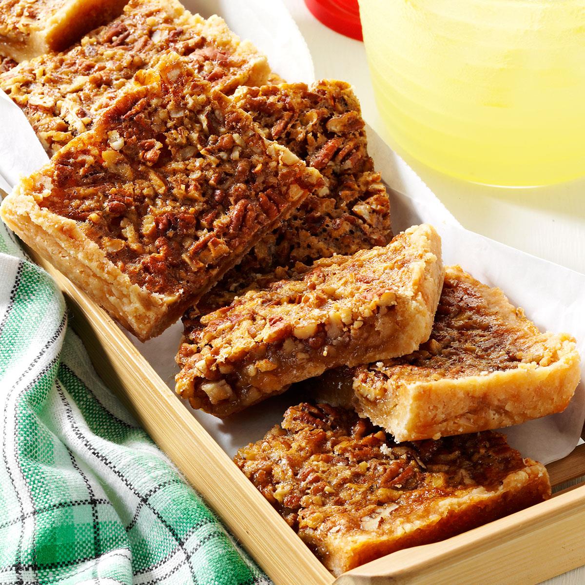 Pecan Pie Bars for a Crowd Recipe Taste of Home