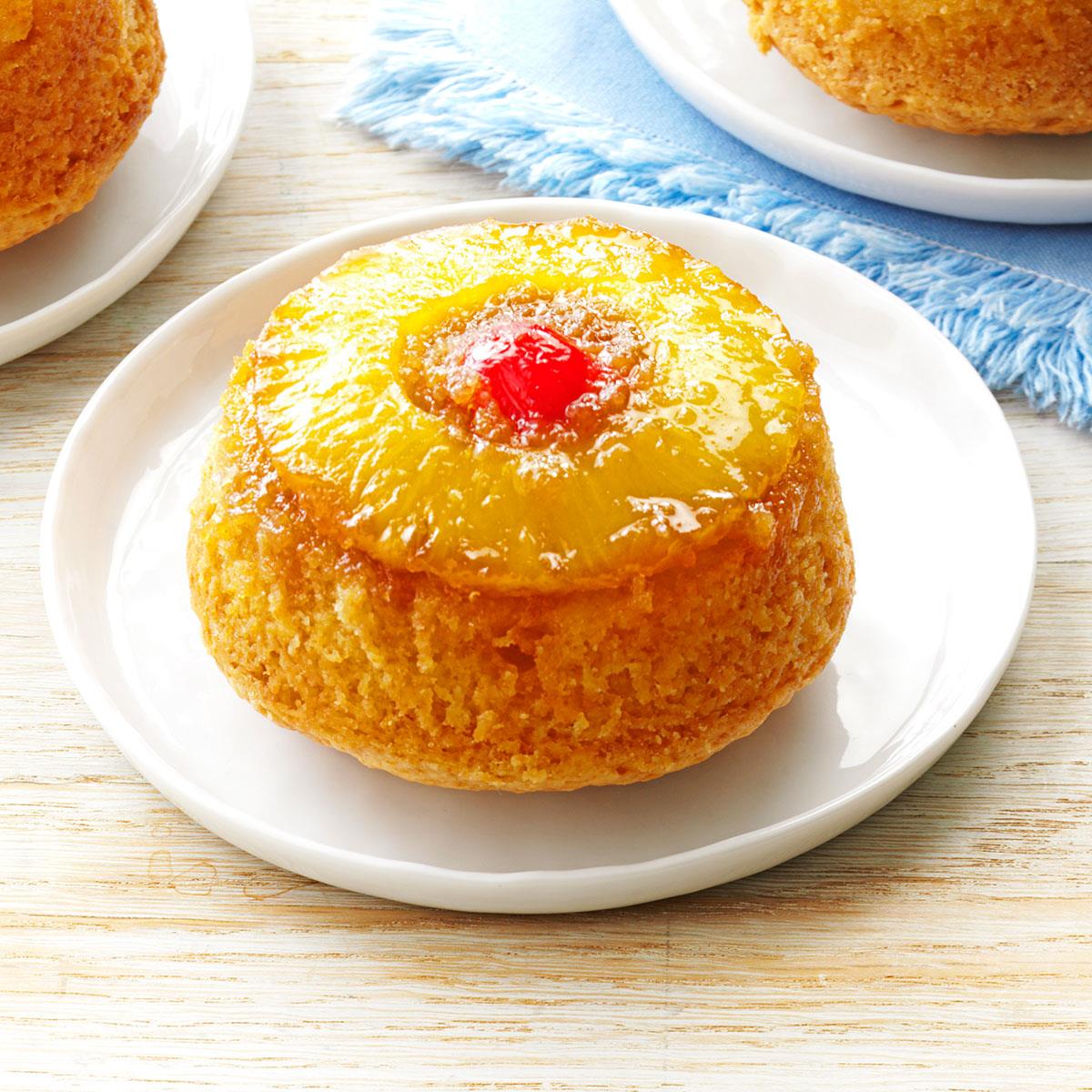 Easy Pineapple Upside Down Cake In Muffin Tins