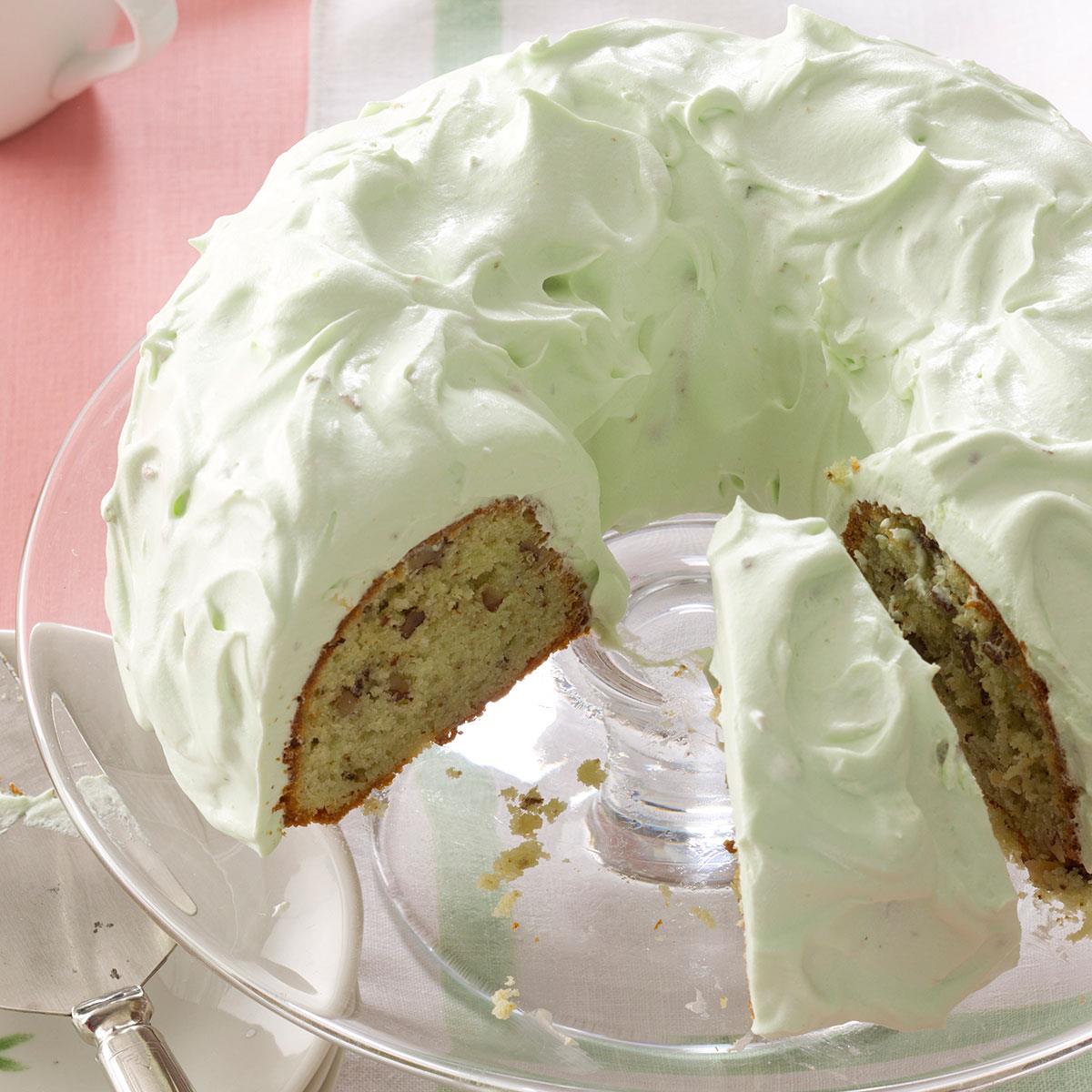 Pistachio Cake with Walnuts Recipe Taste of Home