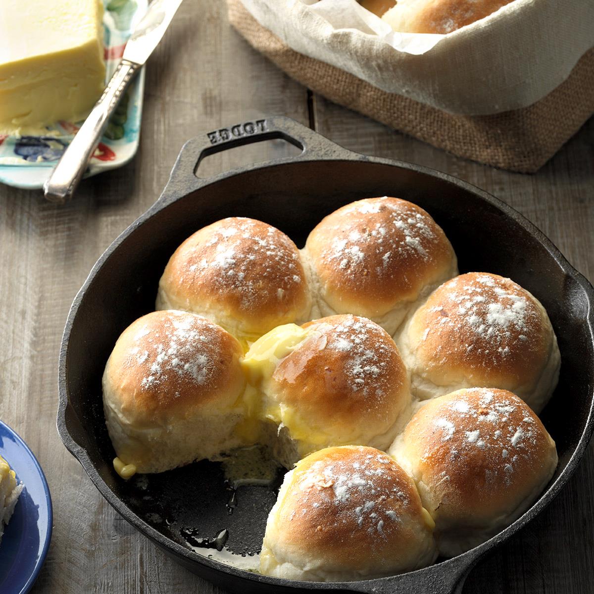 Potato Pan Rolls Recipe Taste of Home