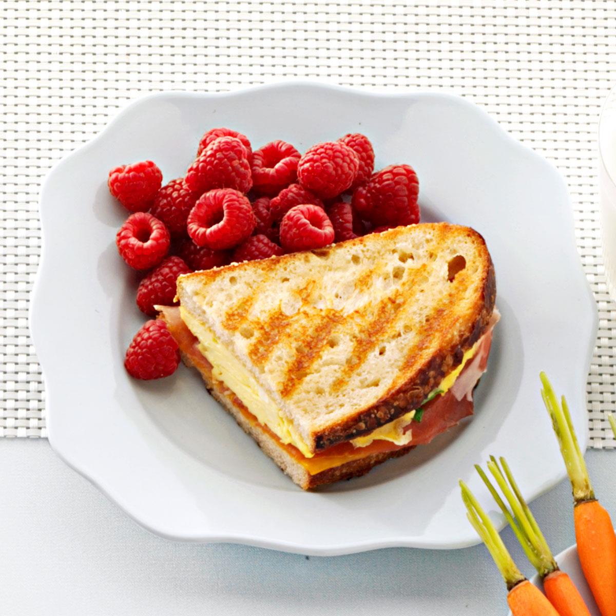 Prosciutto Egg Panini Recipe Taste of Home