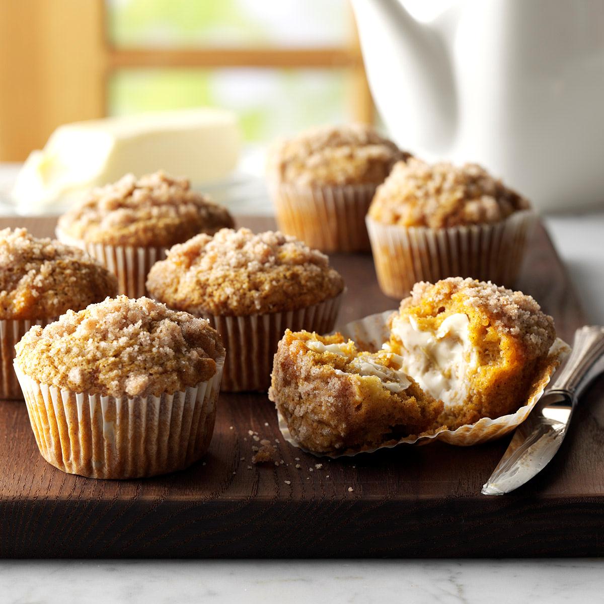 PumpkinApple Muffins with Streusel Topping Recipe Taste