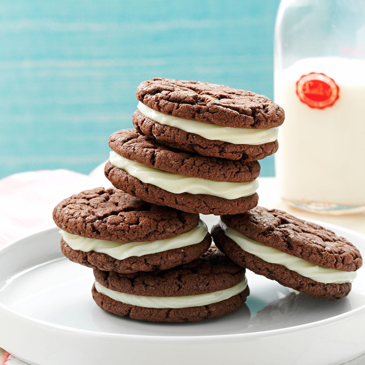 Quick Chocolate Sandwich Cookies Recipe Taste of Home