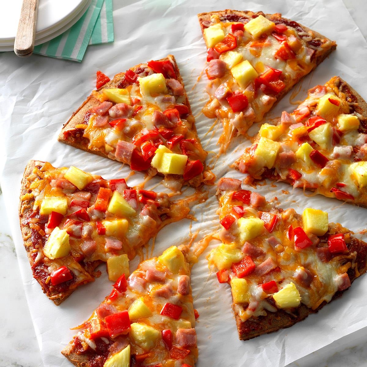 Quick Hawaiian Pizza Recipe Taste Of Home 7218