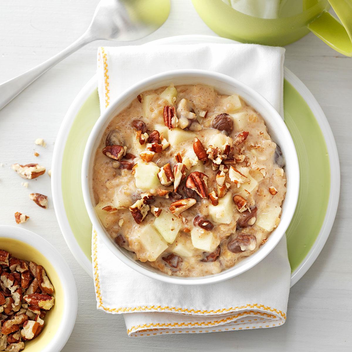 Raisin Nut Oatmeal Recipe Taste of Home