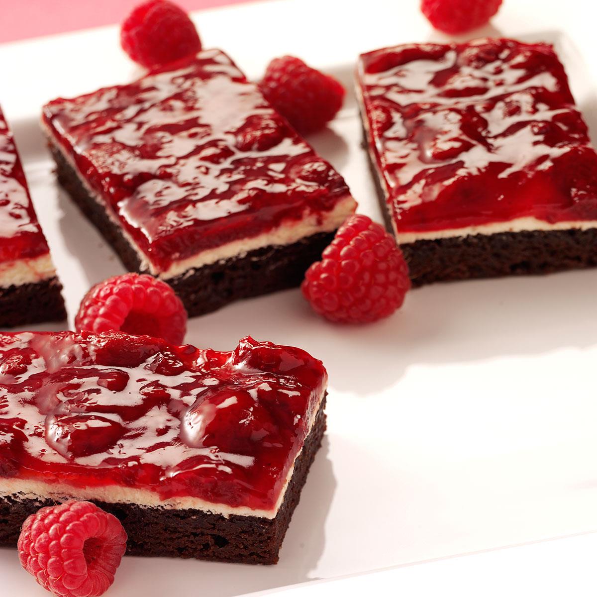 Raspberry Brownie Dessert Recipe  Taste of Home