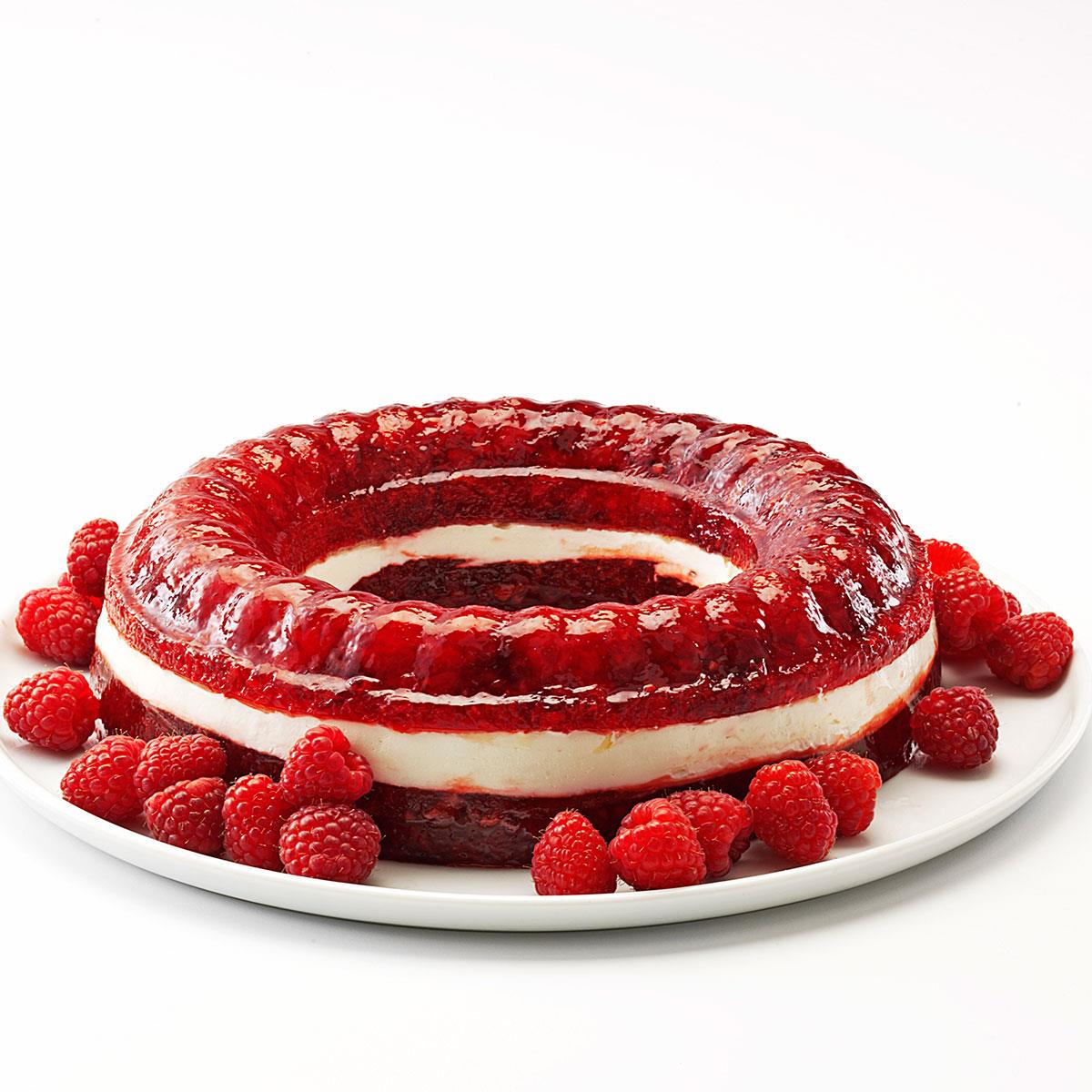 Raspberry Gelatin Ring Recipe Taste of Home