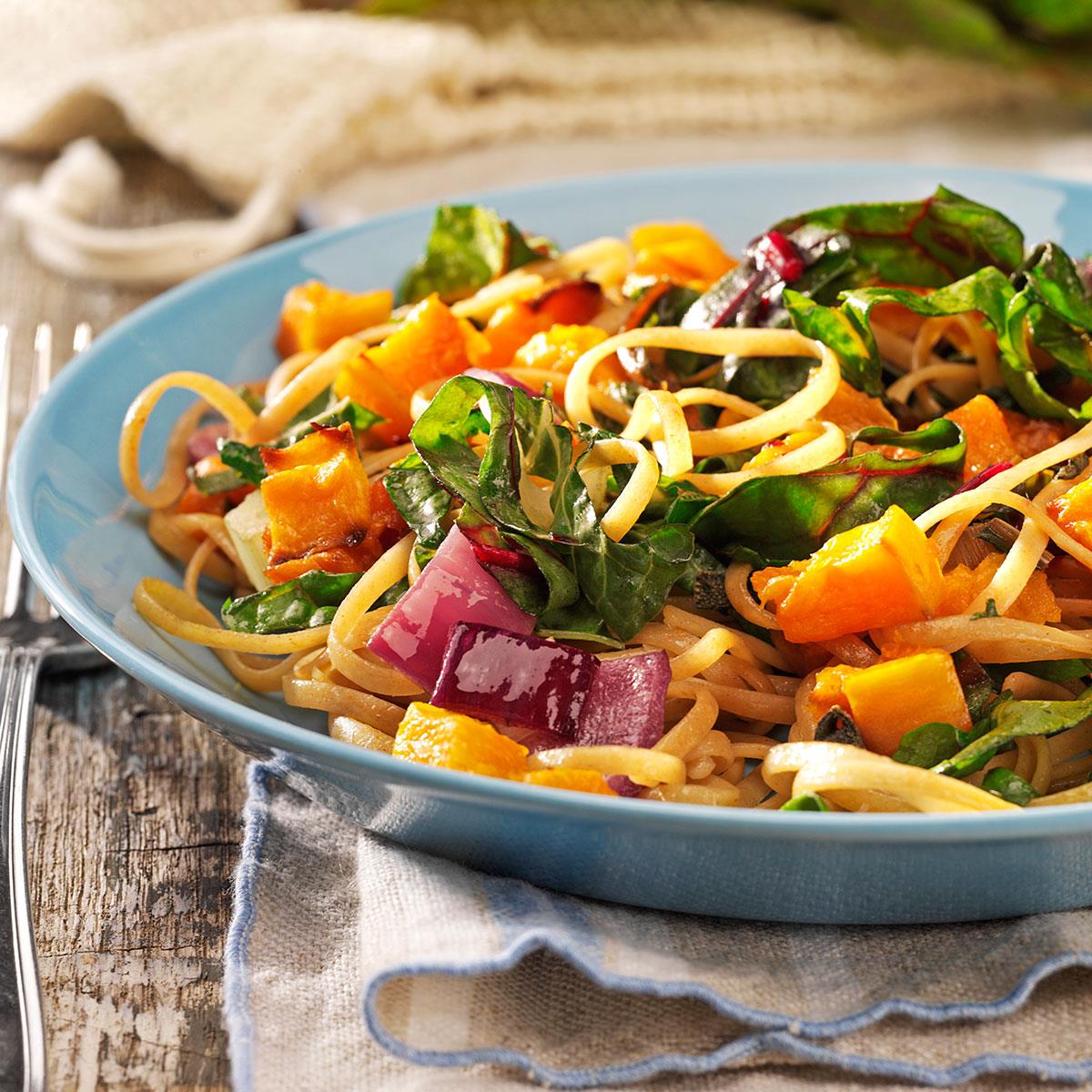 Roasted Butternut Linguine Recipe Taste of Home