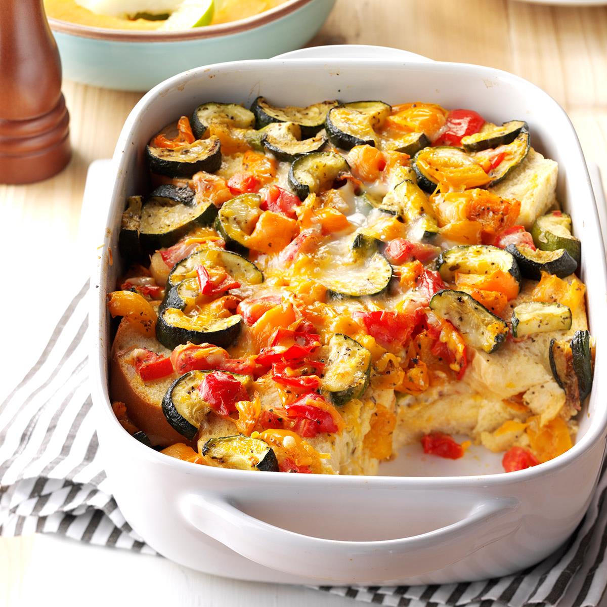 Roasted Vegetable Strata Recipe | Taste of Home