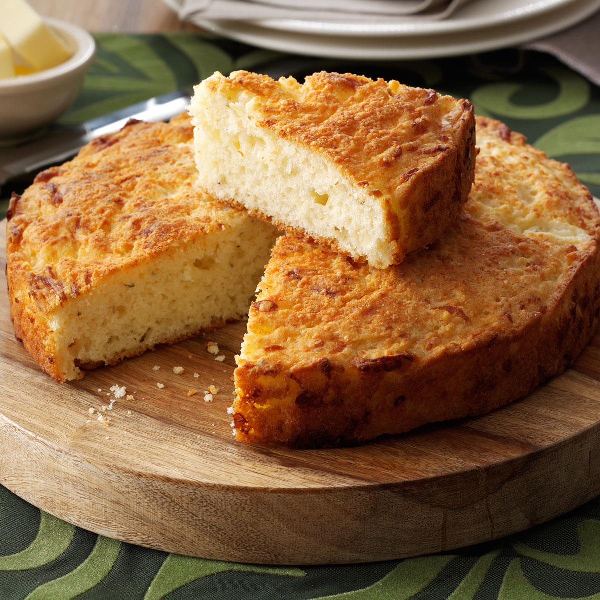 Round Cheese Bread Recipe Taste of Home