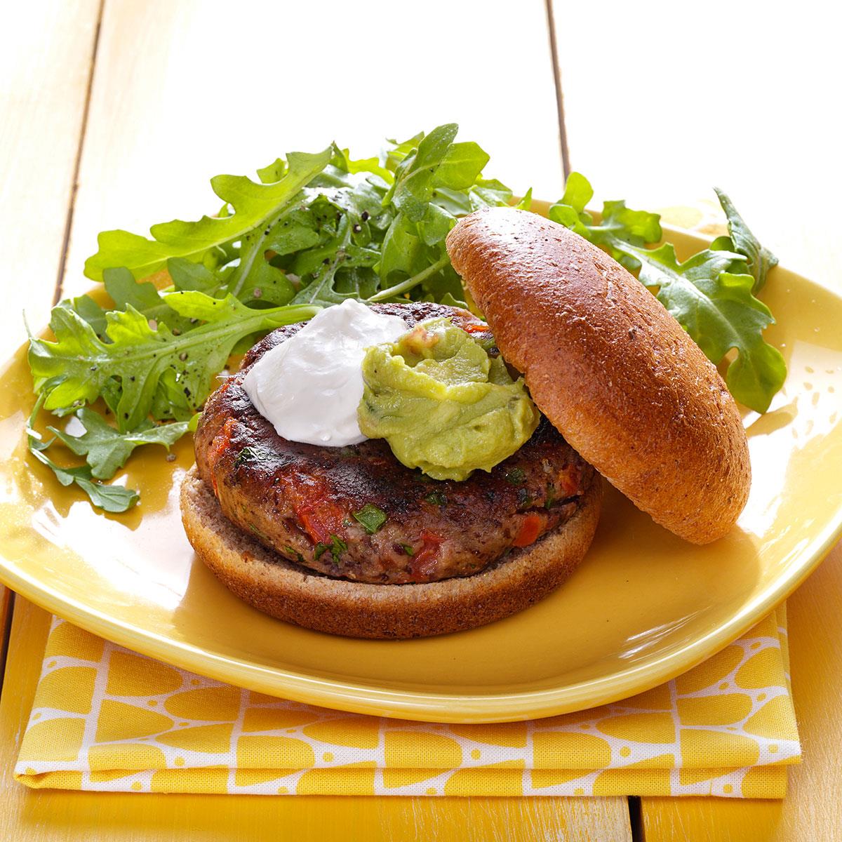 Salsa Black Bean Burgers Recipe Taste of Home