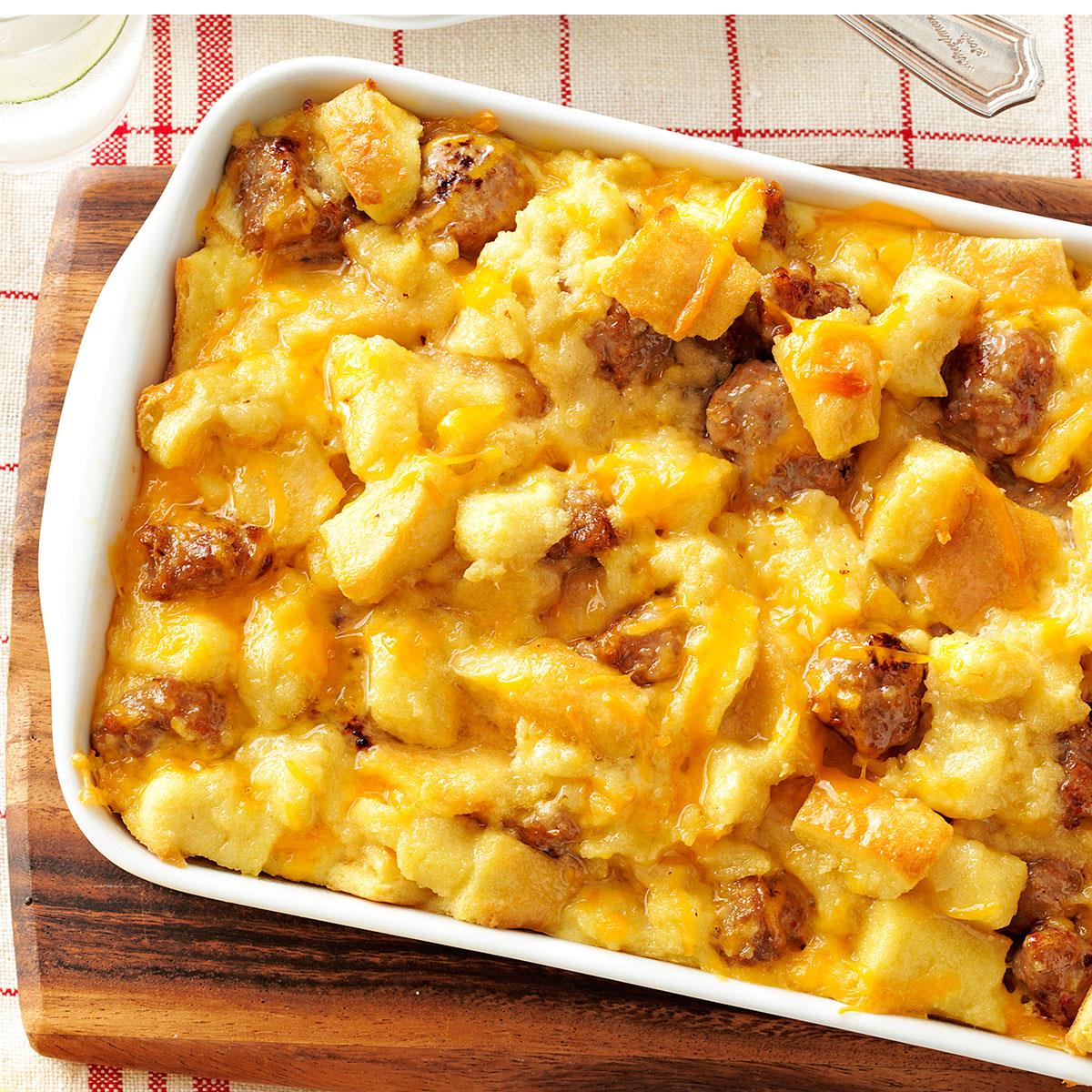 Sausage and Egg Casserole Recipe | Taste of Home