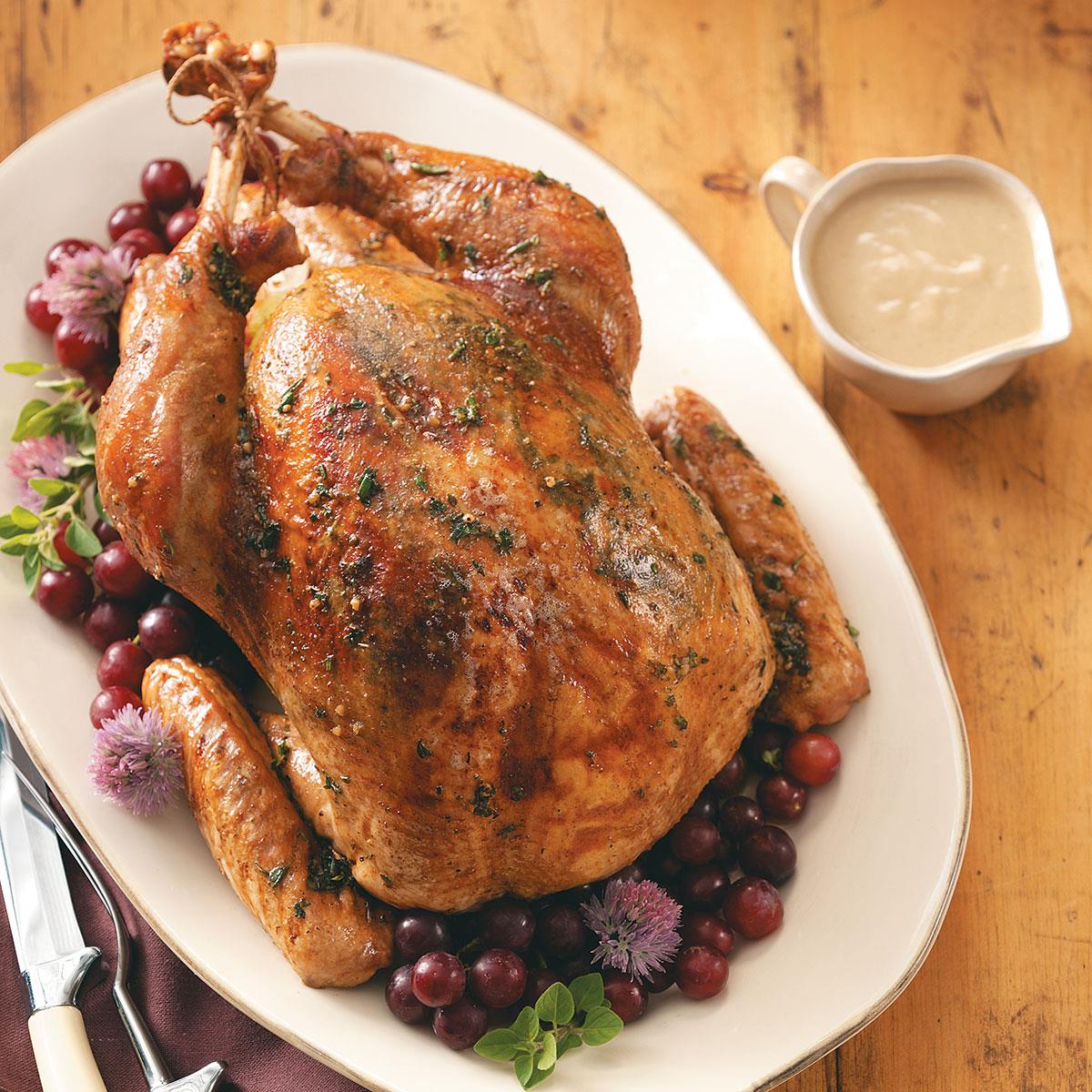 Seasoned Turkey Gravy Recipe Taste Of Home