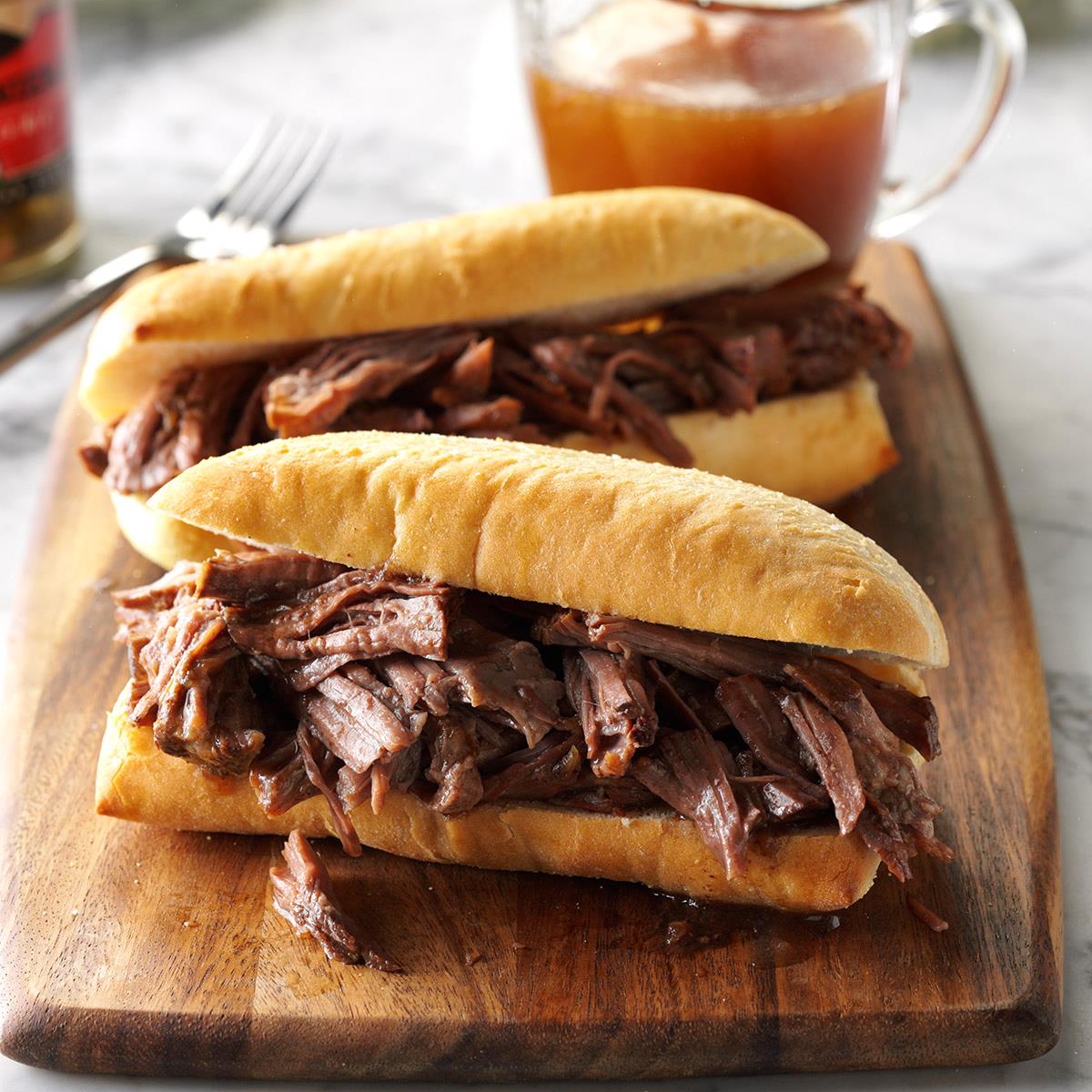 Shredded French Dip Recipe Taste of Home