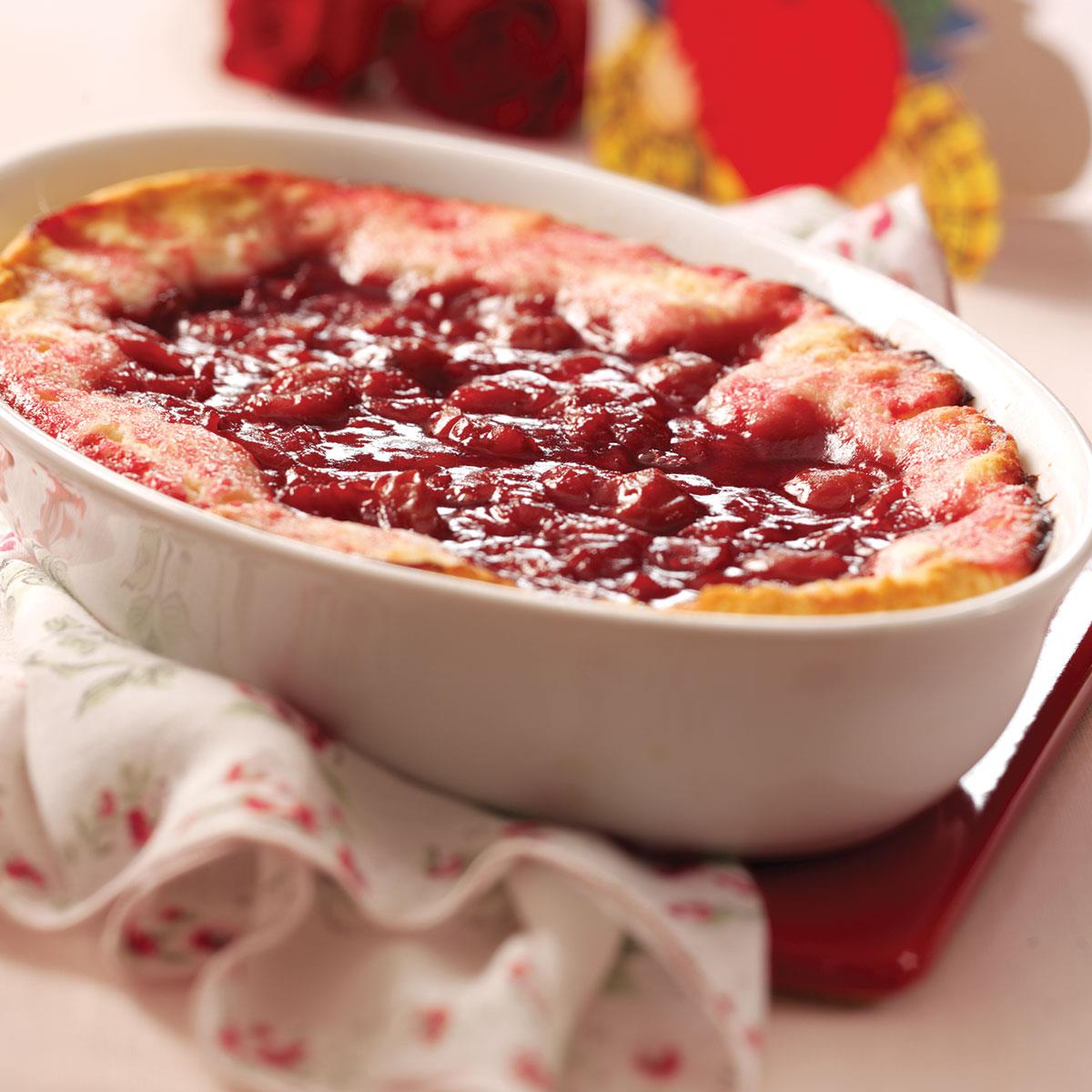 Simple Cherry Cobbler Recipe Taste Of Home