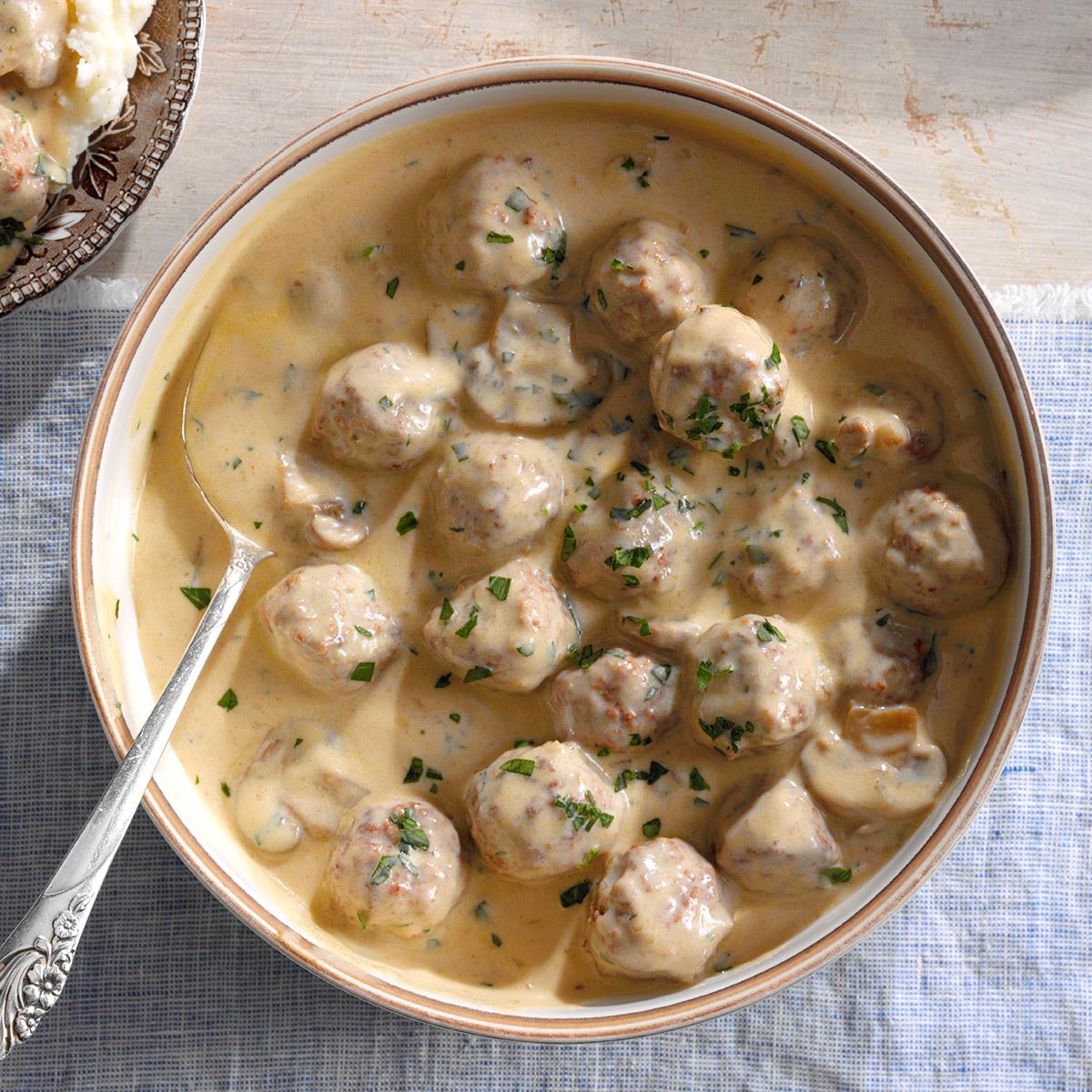 Simple Swedish Meatballs Recipe Taste Of Home