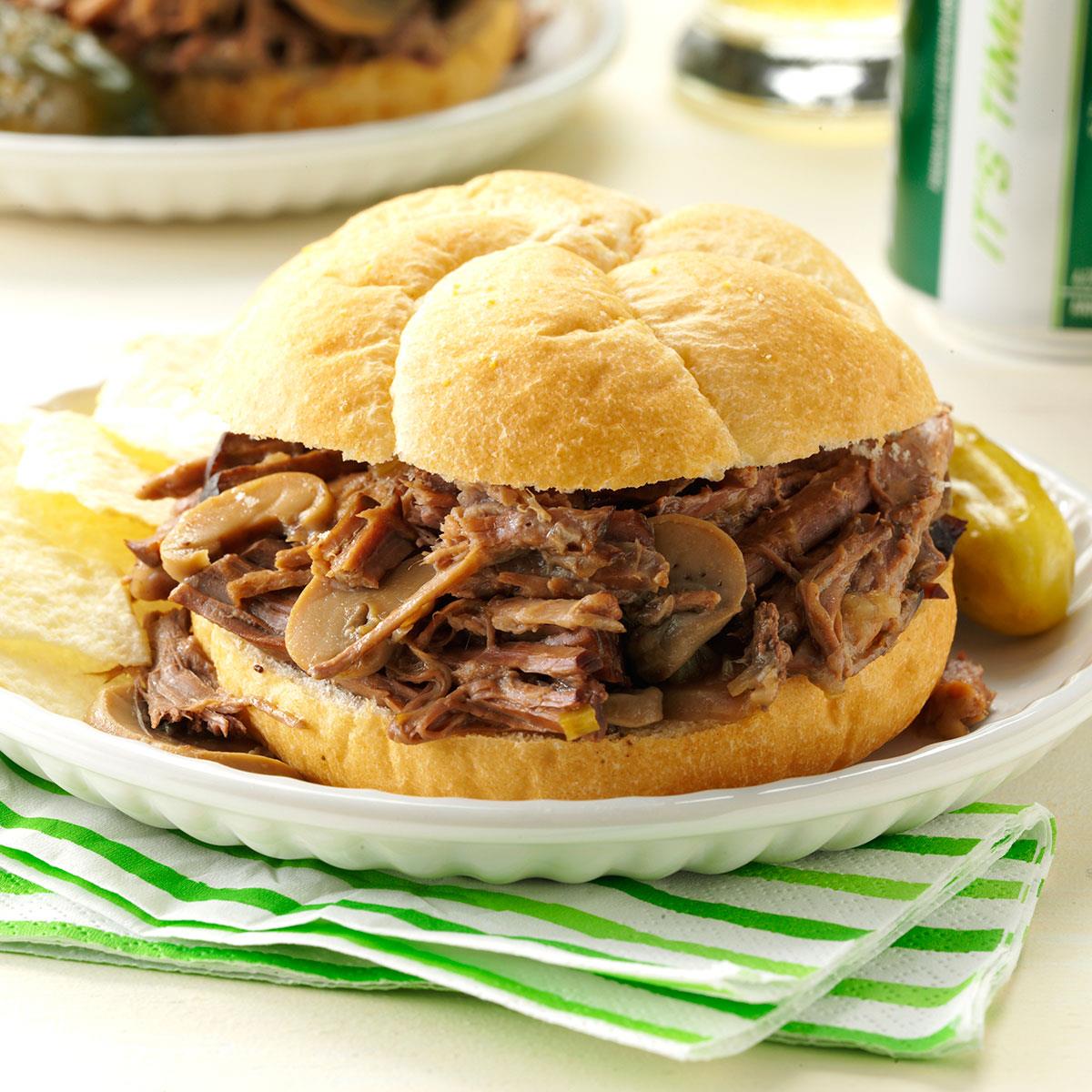 Simply Delicious Roast Beef Sandwiches Recipe Taste Of Home 