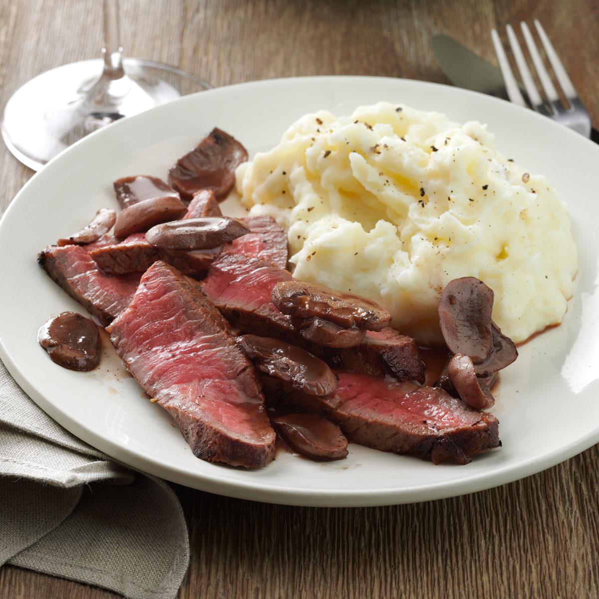 Sirloin with Mushroom Sauce Recipe Taste of Home Sirloin with Mushroom Sauce Recipe Taste of Home