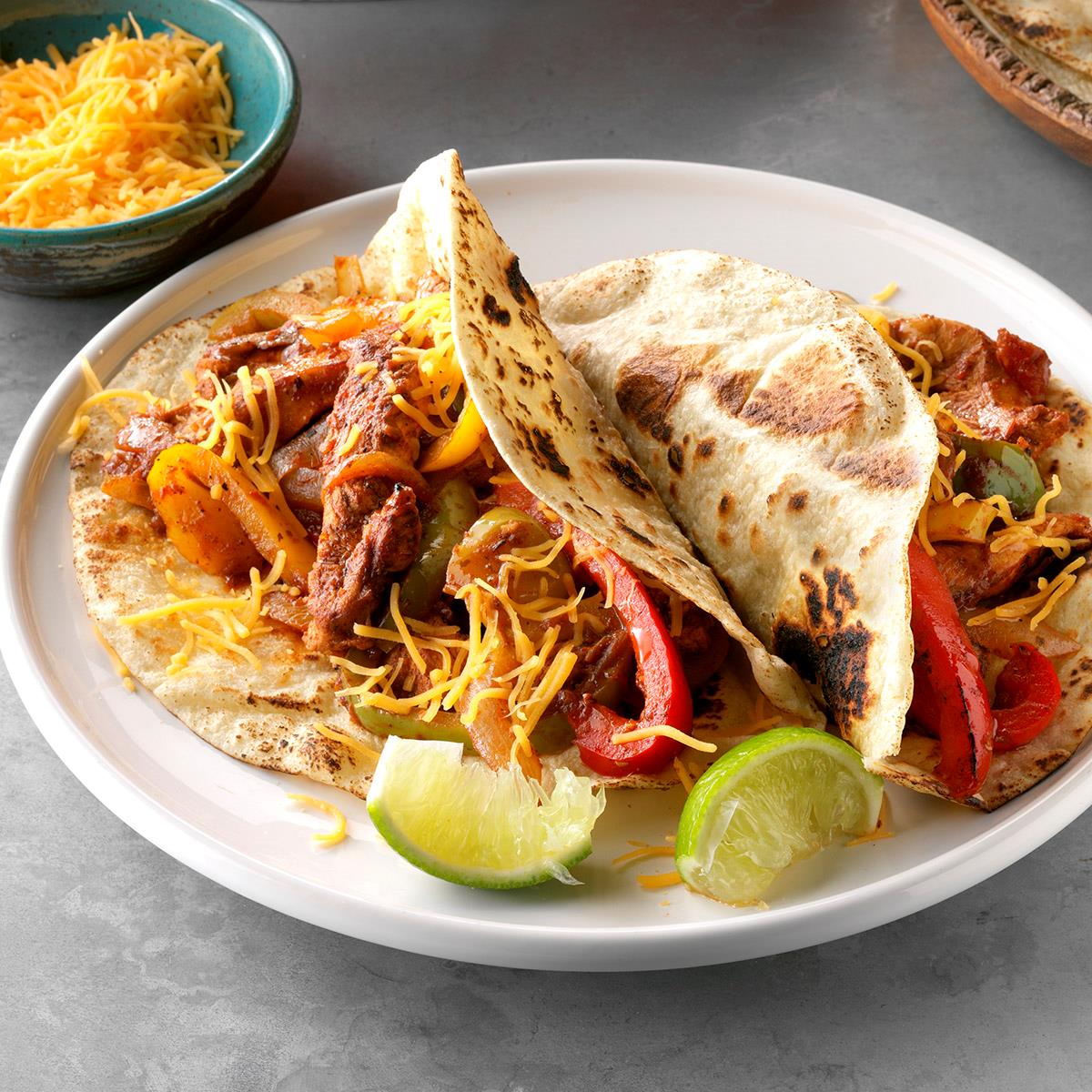 Skillet Chicken Fajitas Recipe Taste of Home