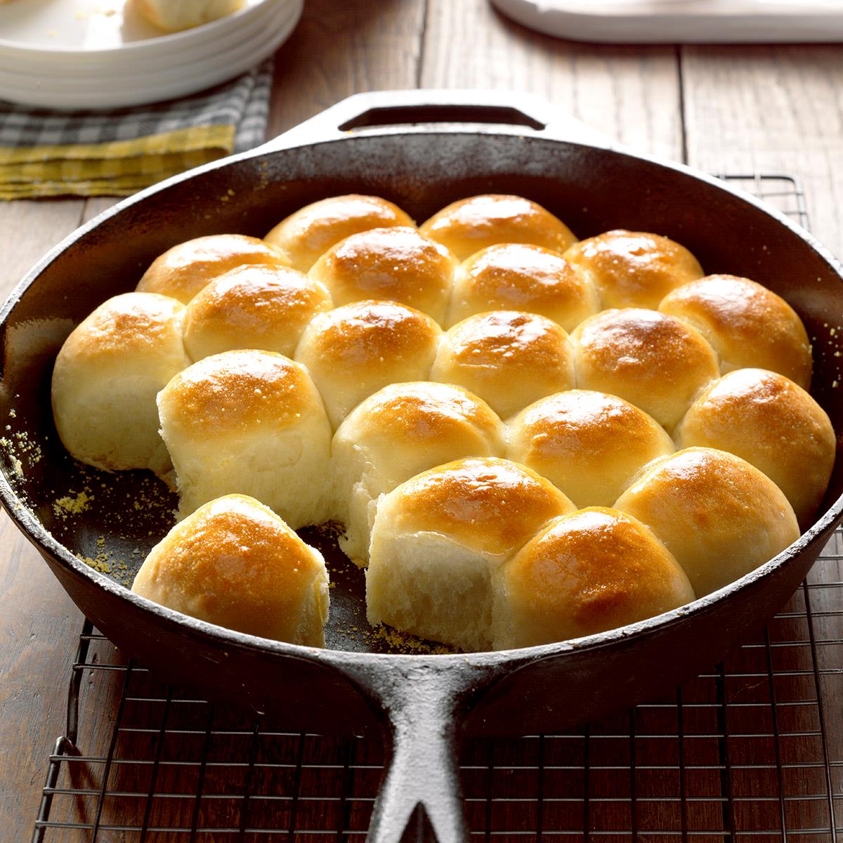 Skillet Rolls Recipe Taste of Home