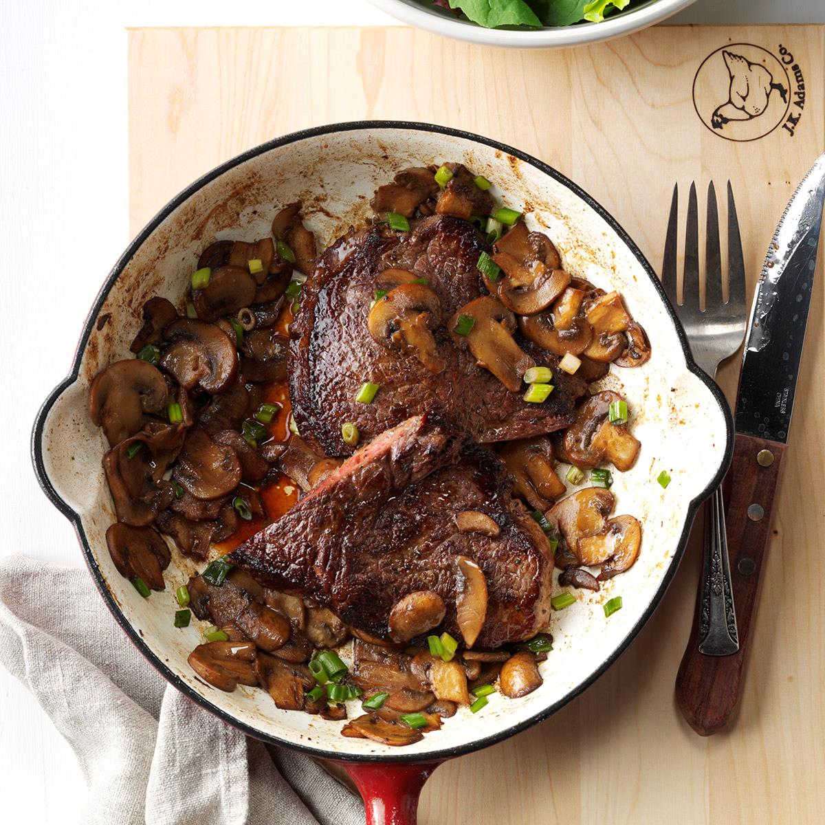 Skillet Steak Supper Recipe Taste of Home